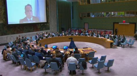 Earthquake shakes UN security council meeting in New York – .